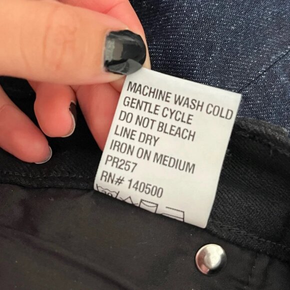 RtA Arwen contrast denim jean size 30 - Picture 7 of 7